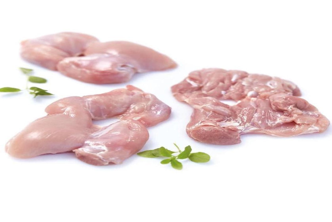 Chicken Boneless Leg Meat $2.75 per LB