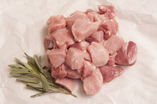 Load image into Gallery viewer, Pork Belly Diced $ 6.99 per LB
