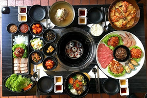Korean BBQ Combo Box Serving For 4 烤肉4人套餐