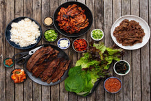 将图片加载到图库查看器，韩式烤肉4人套餐
