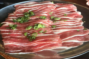 Beef Short Plate 1/16" slices $9.99 per LB