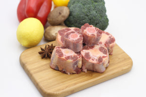 Beef Ox Tail (Cut 1") $ 9.50 per LB