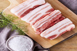 Pork Belly Skin on 带皮五花肉 $4.79 / 磅, 切块$5.29 /磅
