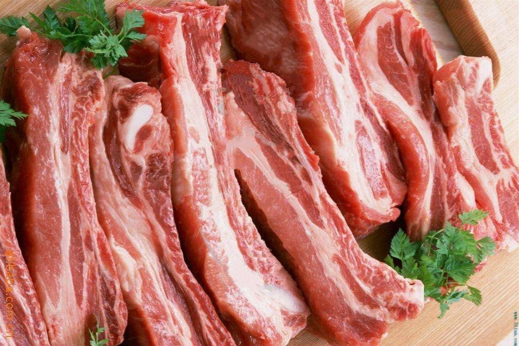 Pork Spare Rib Cut $3.74 per LB
